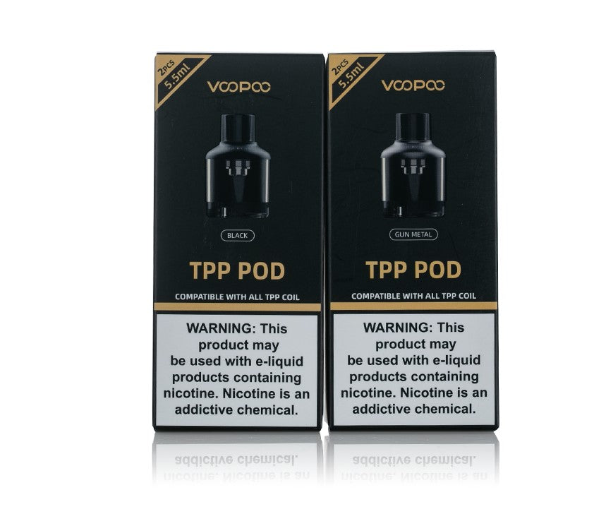 VooPoo TPP Series 5.5ML Pods 2 Count Pack for Drag 3