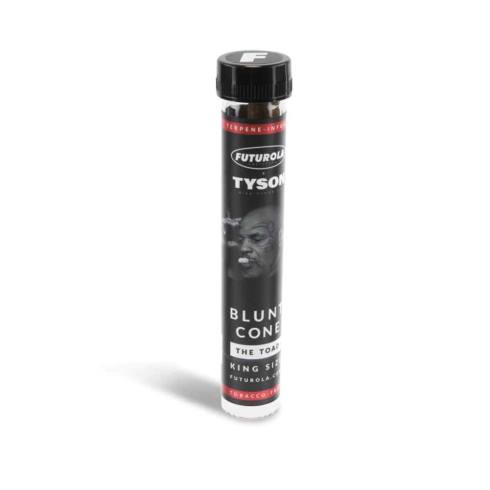 Futurola x Mike Tyson 2.0 “The Toad” Terpene-Infused Blunts & Cones Version 2.0 - 12ct