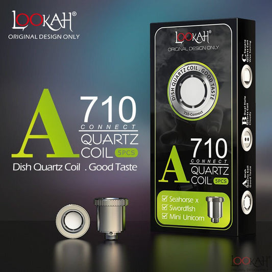 Lookah 710 Connect Quartz Coil 5 Counts Pack