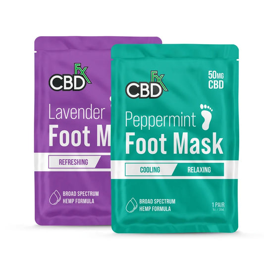 CBDFx Hemp Foot Mask 50mg