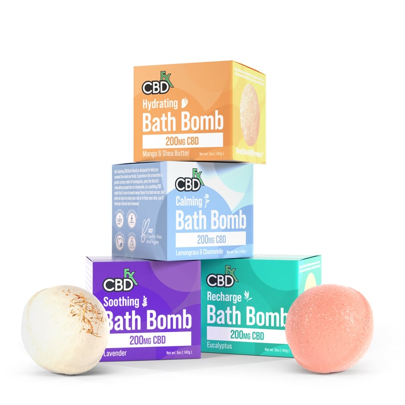 CBDFx Bath Bombs - 200MG