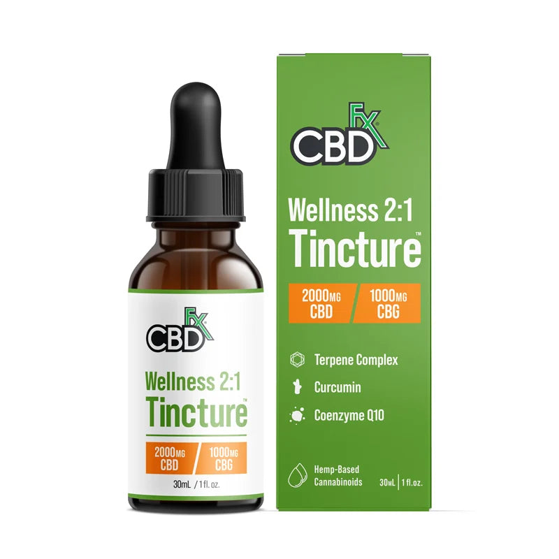 CBDFx Oil Tinctures in Various Blends & Strengths