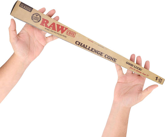 RAWthentic Challenge Cone - 2 Feet Long! Holds  70Gs