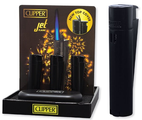 Clipper Full Metal Lighter 12 Counts Display