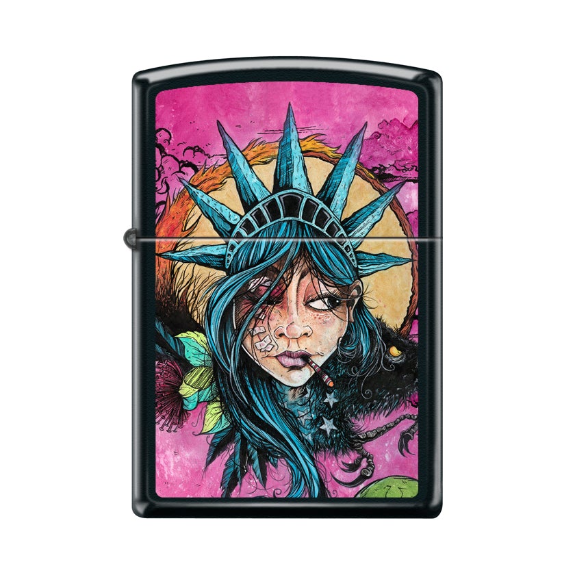 Zippo Lighter with Full Color Original Art Designs