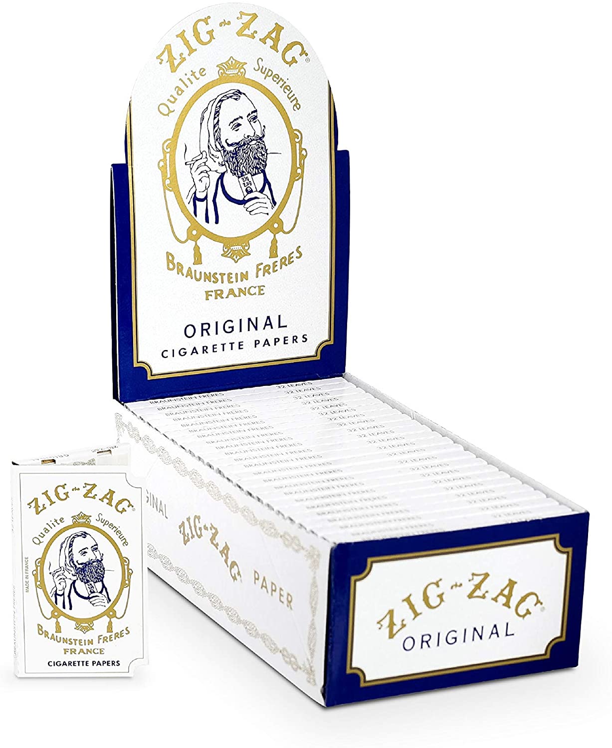 Zig Zag Rolling Papers - Original White - 70mm - 24 Booklets