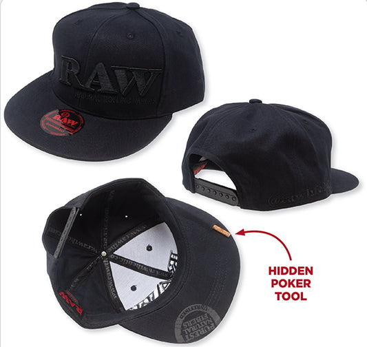 RAWthentic Raw Poker Hat with Snap Back