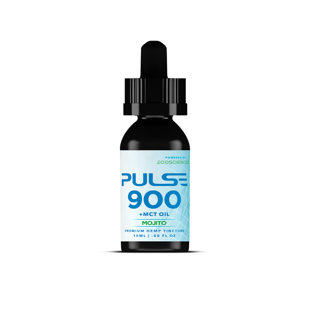 Pulse CBD 900mg + MCT Oil - Full Spectrum 15ml