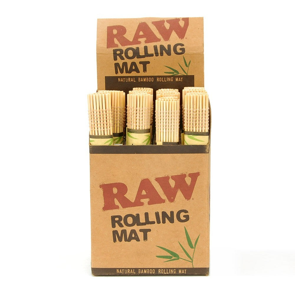 RAWthentic Natural Bamboo Rolling Mat - 24ct