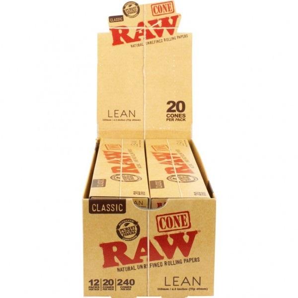 RAWthentic Classic Lean Cones 20 Pack Box