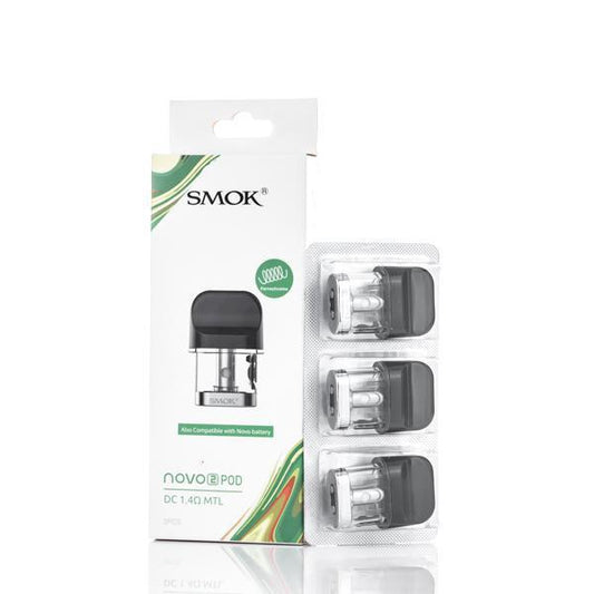 SmokTech Novo 2 Novo 2S Replacement Pods 3CT/PK