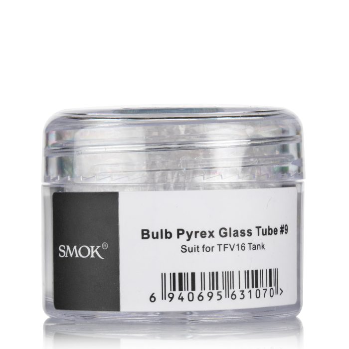Smoktech Bulb Pyrex Glass Tube #9 TFV16