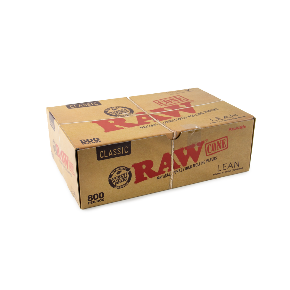 RAWthentic Classic Lean Cones 800 Count